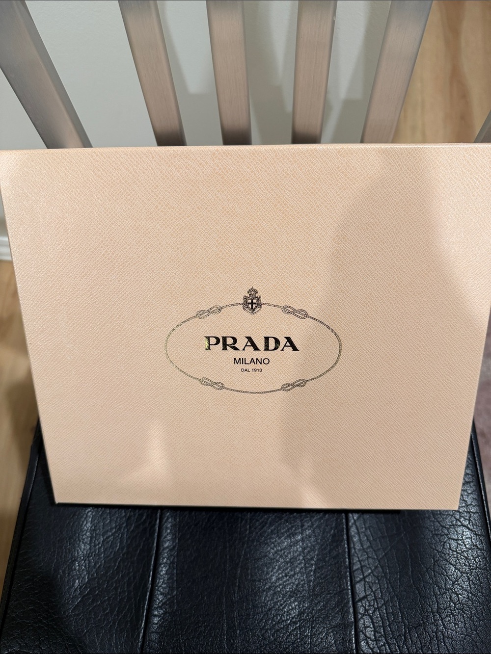 Prada Black Suede Platform Wedge Heels Ankle Strap Size 38 (US 8) With Box - Picture 10 of 10